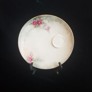 RS Germany Porcelain Floral Handpainted One Plate Only